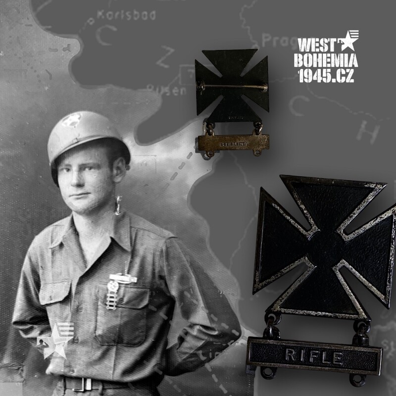  Originální odznak odbornosti MARKSMAN - RIFLE